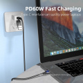 4 in 1 Magnetic USB data Cable fast charging wireless charger multi function with type-c micro IOS interface laptops for iphone